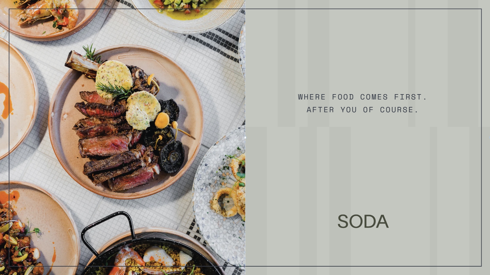 brand messaging for Restaurant Brand Soda