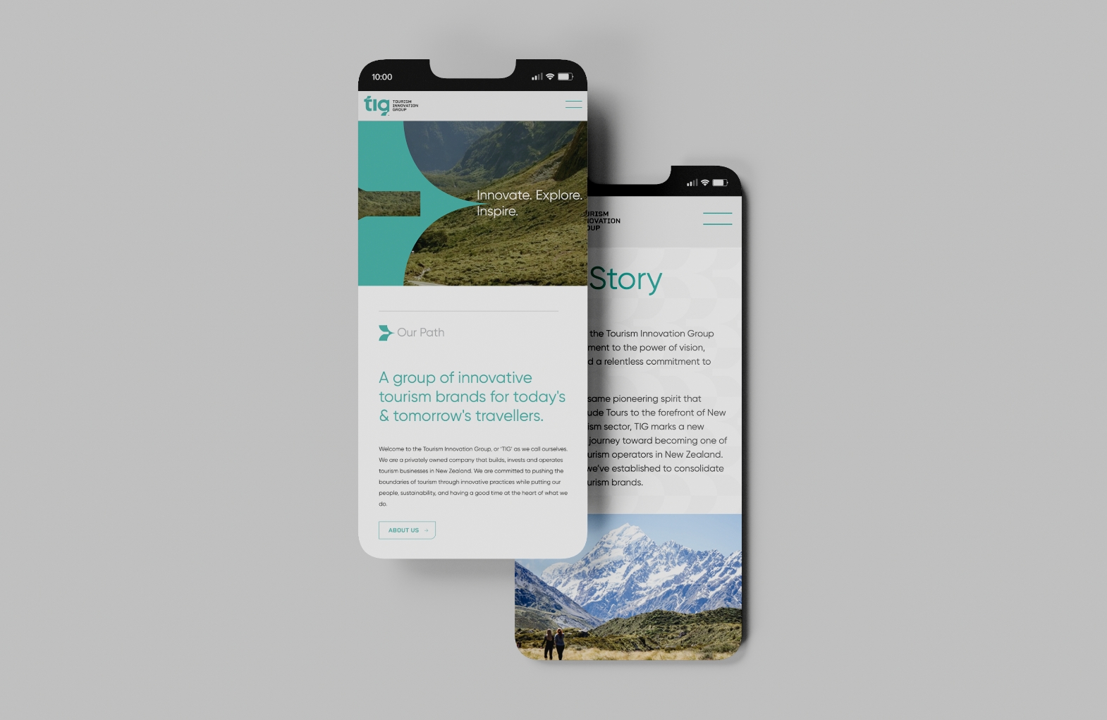 mobile design for tourism innovation group